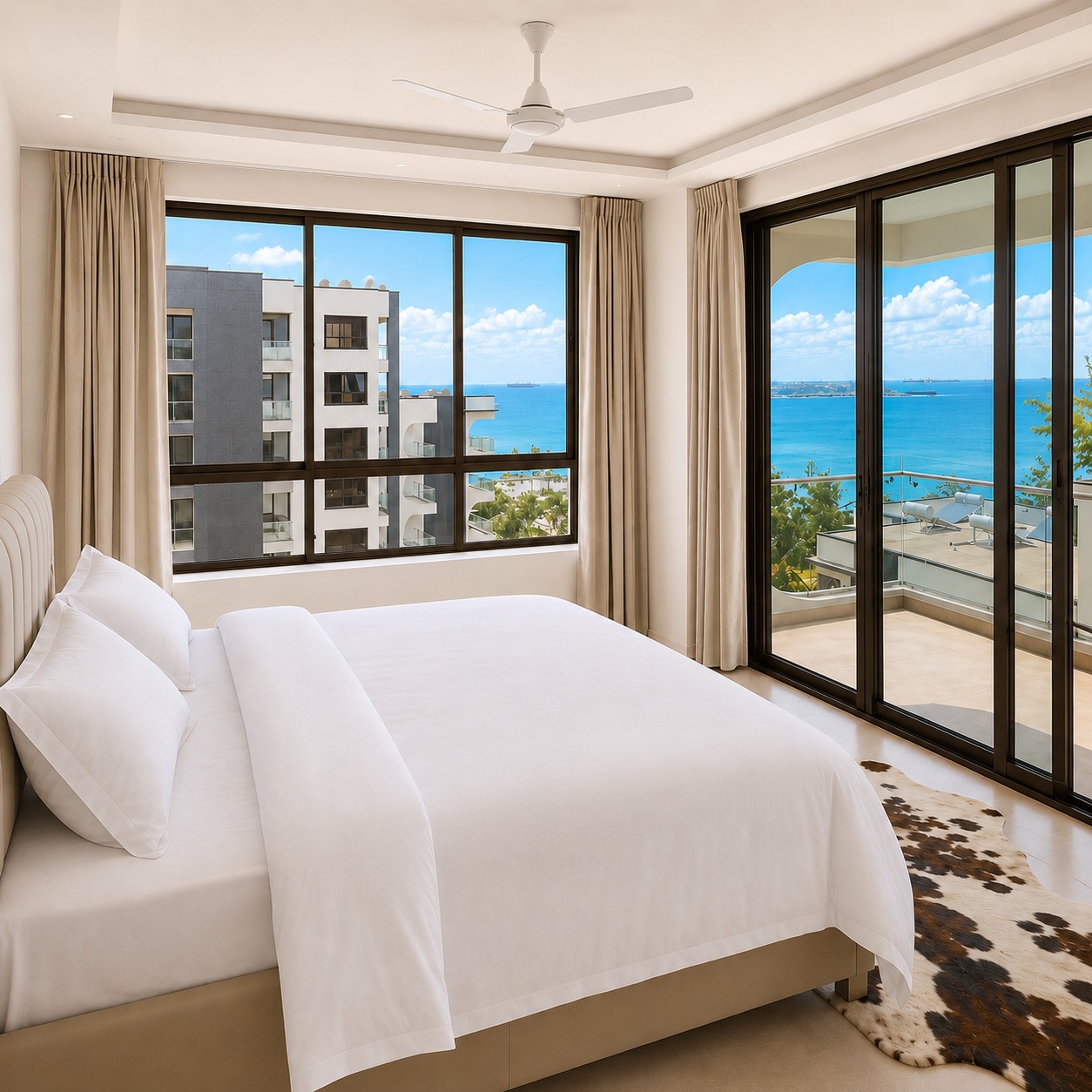 Johari Master bed-Sea View